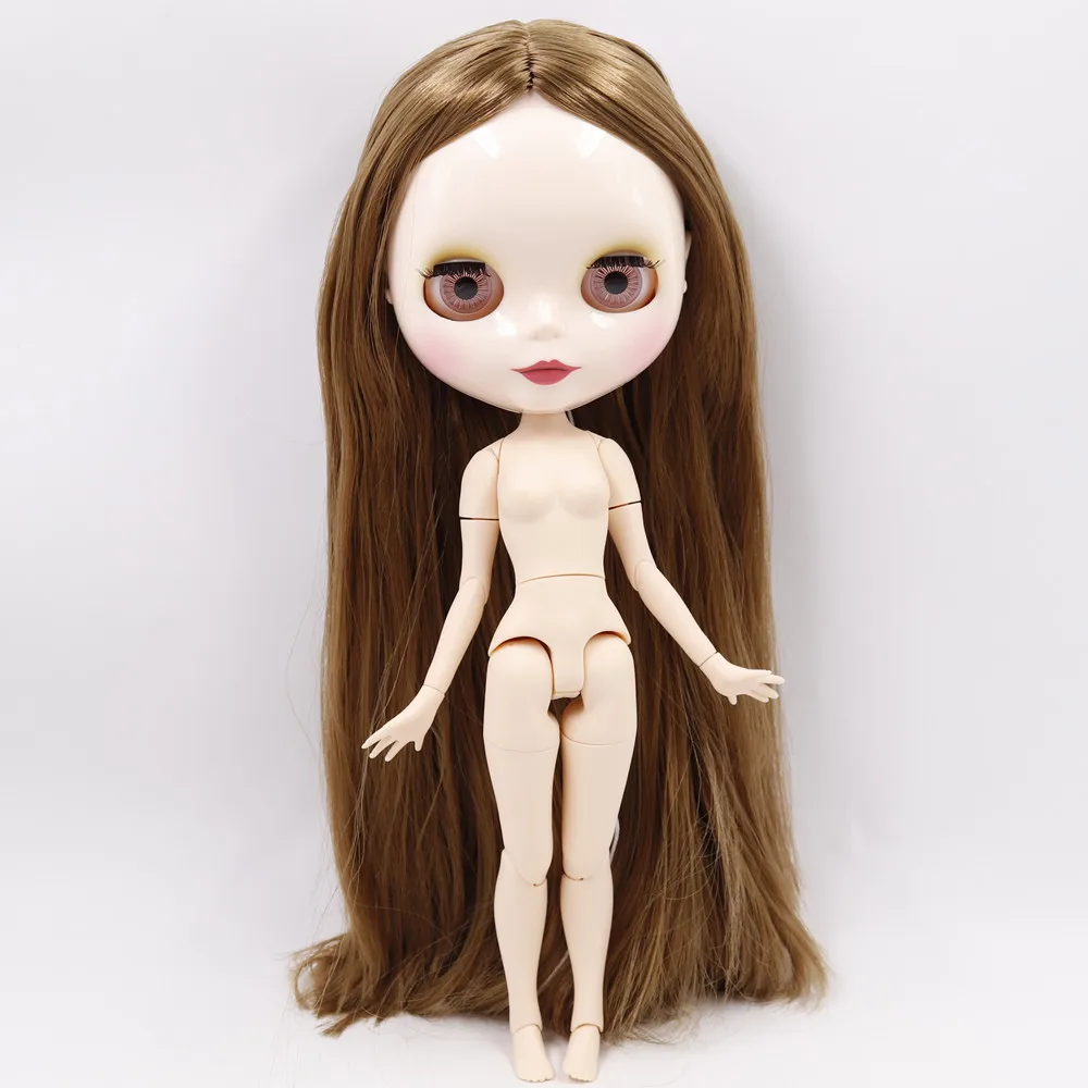 

ICY DBS Blyth doll No.280BL0444 Brown long hair suitable for change toy white skin Neo 1/6 BJD