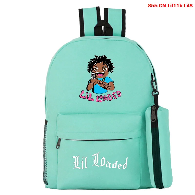 

Back To School Lil Loaded Bag Women Backpack Casual Book Bag School Teenager Students Book Travel Laptop Girl Boys Mochila New