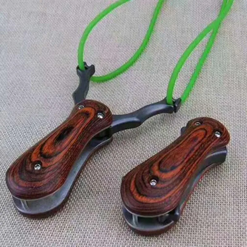 

Портативная Мини Складная Рогатка из сплава профессиональная Рогатка из плоской резины с рогаткой карманная Рогатка