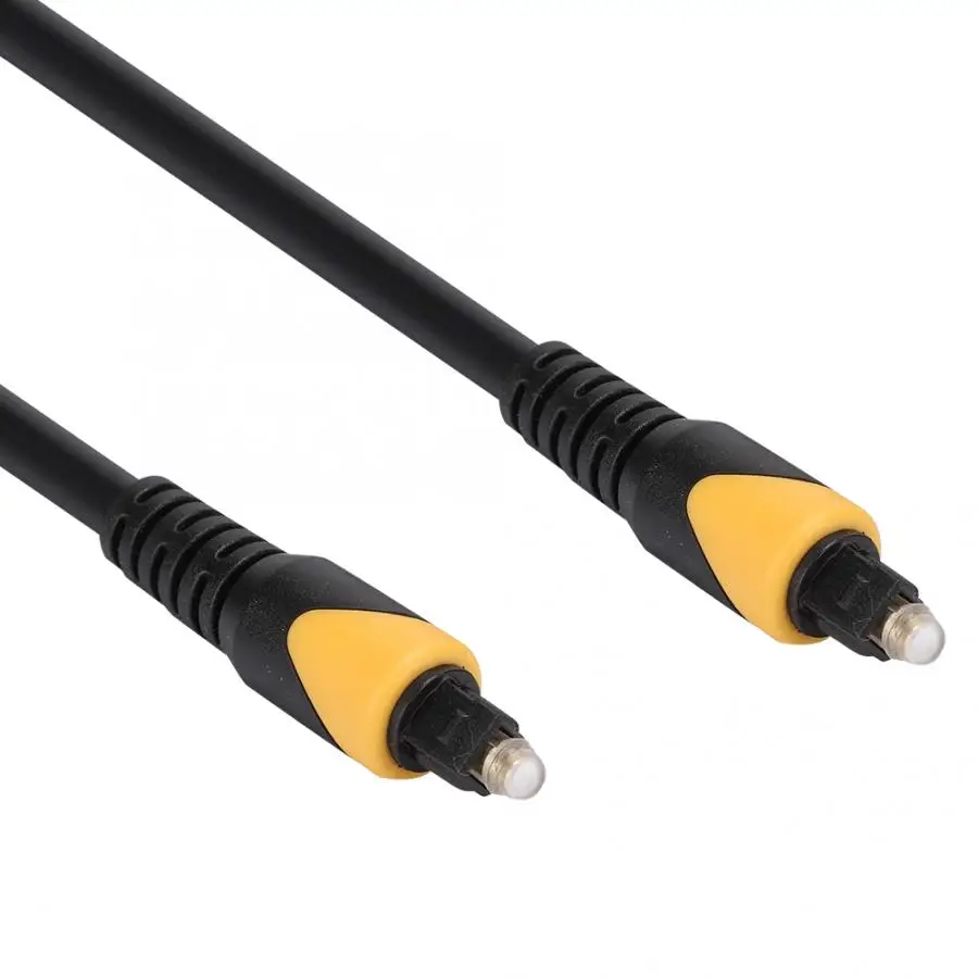 5 шт. 1 м/3 3 фута для квадратного порта SPDIF Toslink оптоволоконный аудио-адаптер кабель