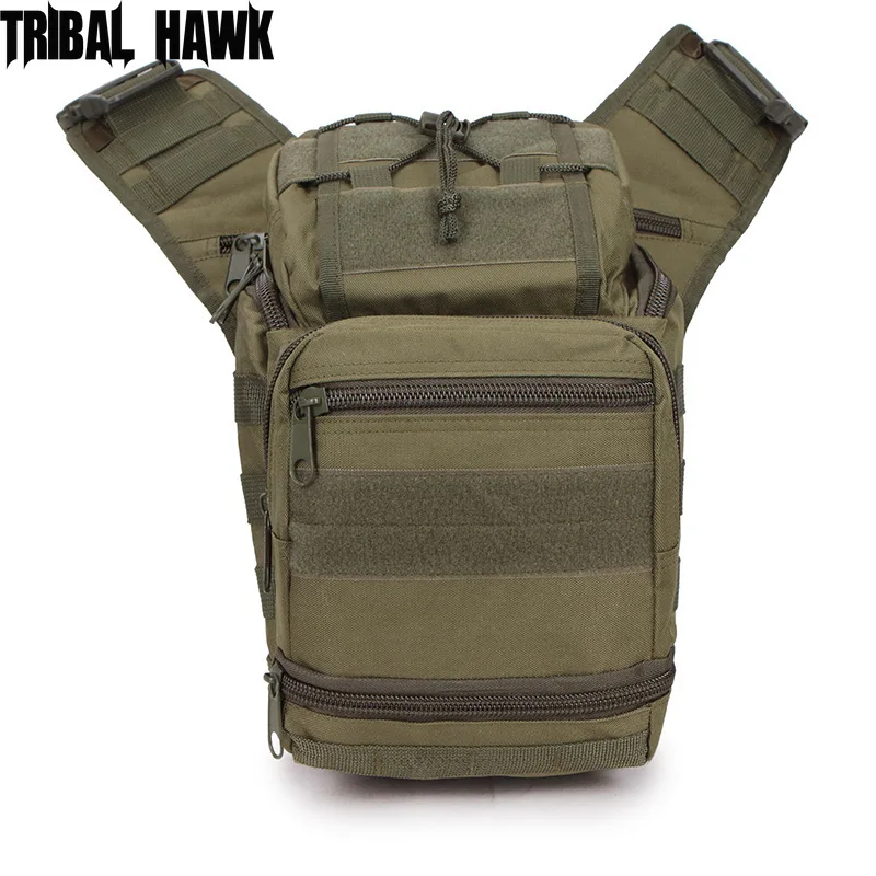 Многофункциональный нагрудный рюкзак на плечо тактическая водонепроницаемая