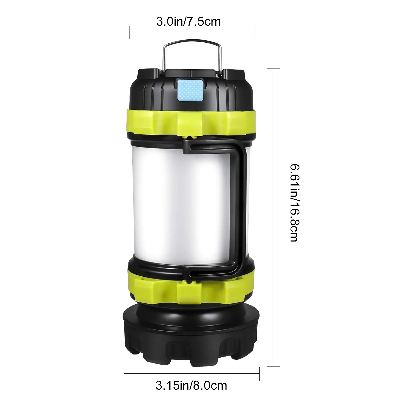 

40# Led Camping Light Rechargeable Flashlight Multifunctional Usb Camping Lantern Outdoor Universal Convenient Tool