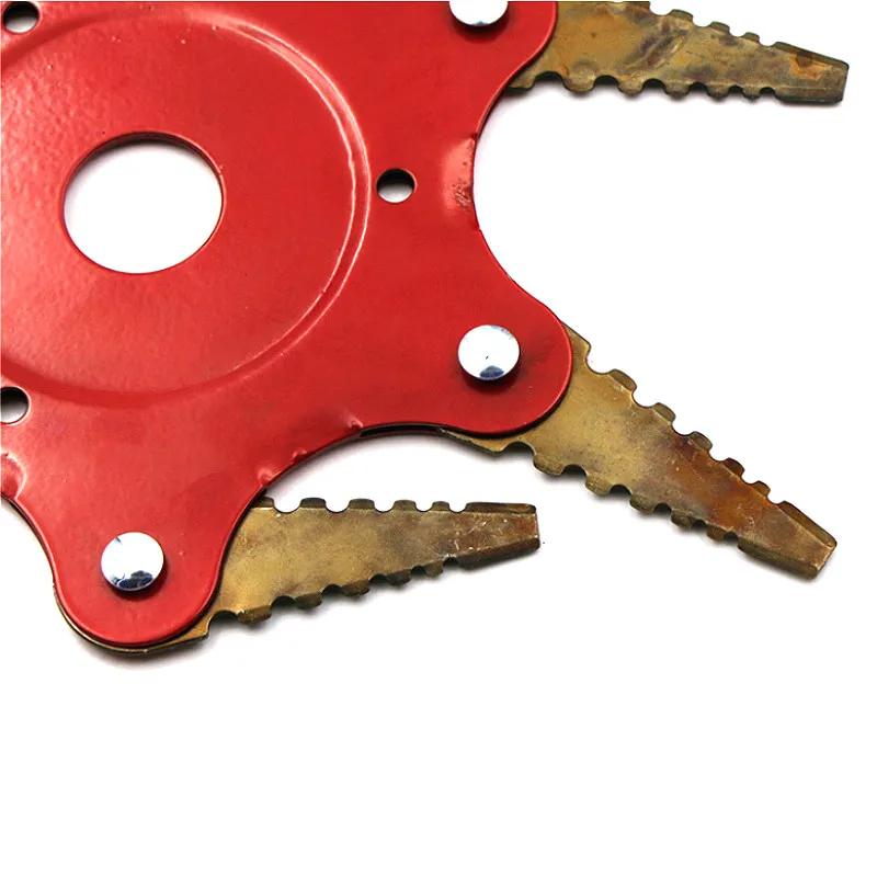 Металлические лезвия для триммера насадка стрижки травы и газона с 6 зубцами 65Mn |