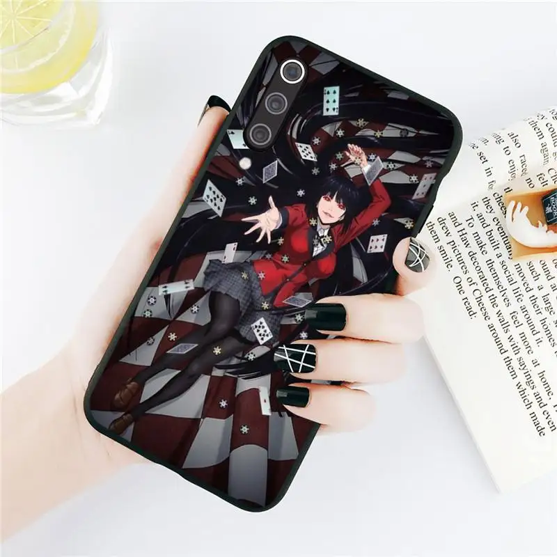 

Crazy Excitement Manga Kakegurui Phone Case For Xiaomi Mi Note 10 Lite pro 7 9 9t pro se a2 lite