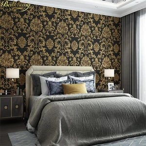 Тисненые европейские Роскошные Дамасские обои beibehang для гостиной, настенные бумаги, домашний декор, обои для спальни, товары для дома