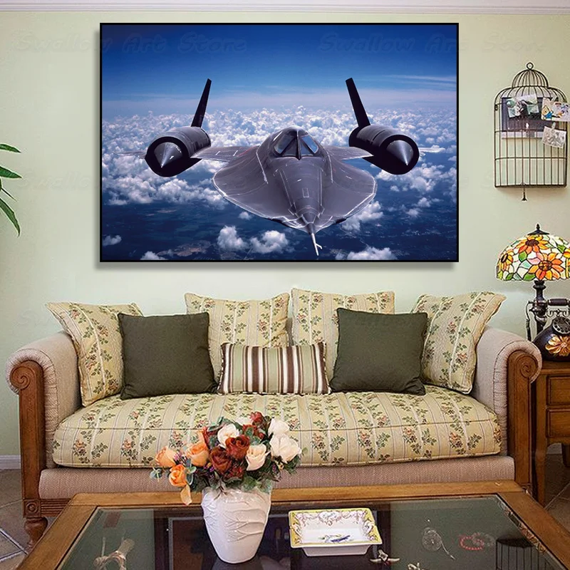 

Air Fighter Aircraft HD Posters and Prints Wall Art Decoration Canvas Painting Bedroom Living Room Home Decoration