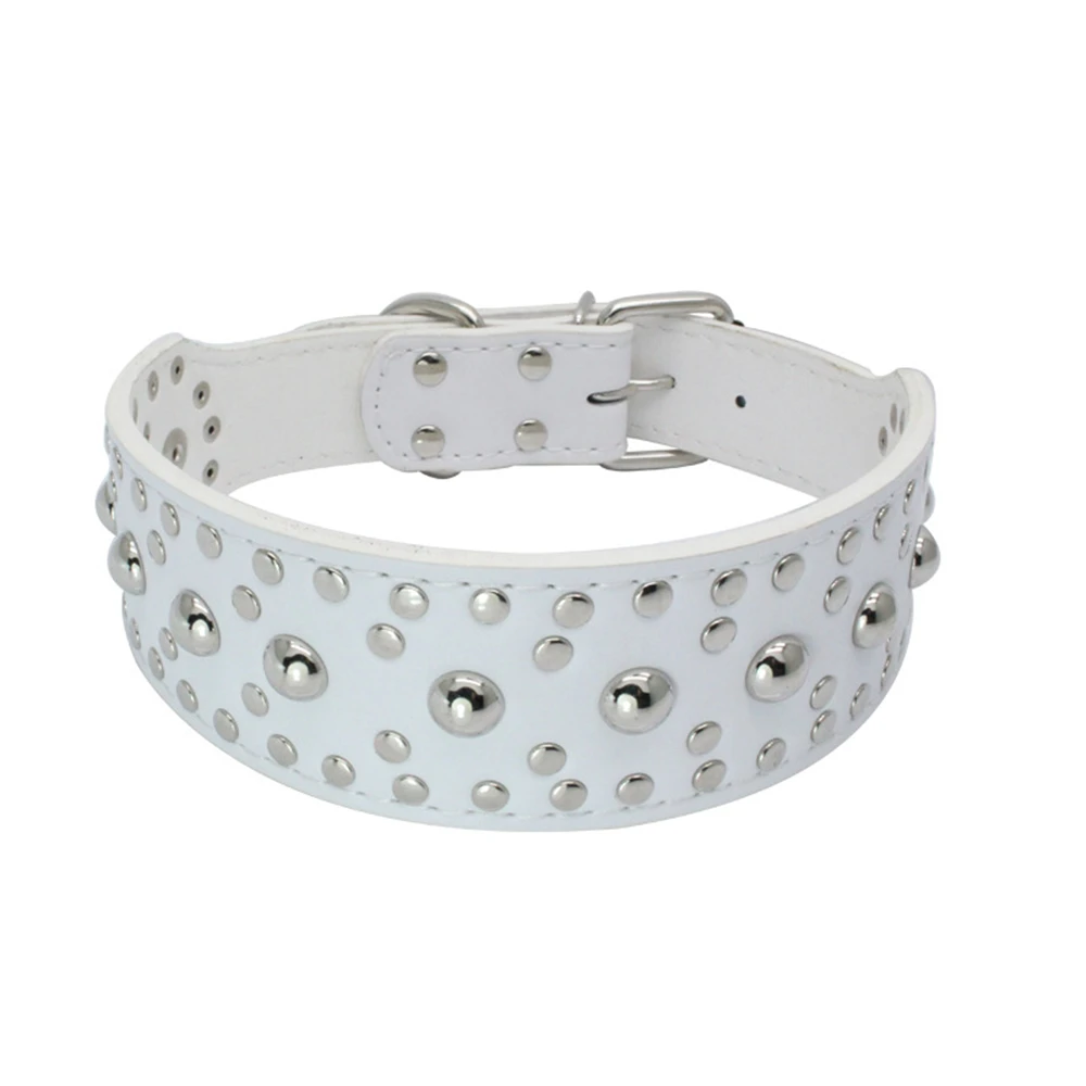 

Spiked Studded Small Large Cat Collar Rivet Accessory Hond Neck Strap For Kitten Necklace Leather PU Pitbull BullCat Pet