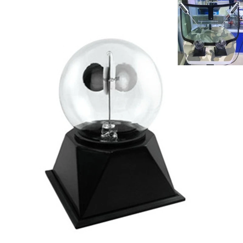 

Sun Light Energy Spinning Vanes Radiometer 4 Blades Rotating Glass Windmill ​