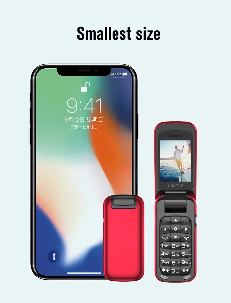 Новейший L8star BM60 мини флип музыкальный телефон Bluetooth циферблат мобильный телефон FM радио волшебный голосовой смены 3,5 разъем для наушников Mp3 музыка