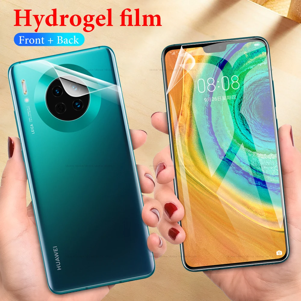 9D передняя + задняя Защита экрана для Huawei Mate 30 Pro 30pro Mate30 Mate30Pro Защитная