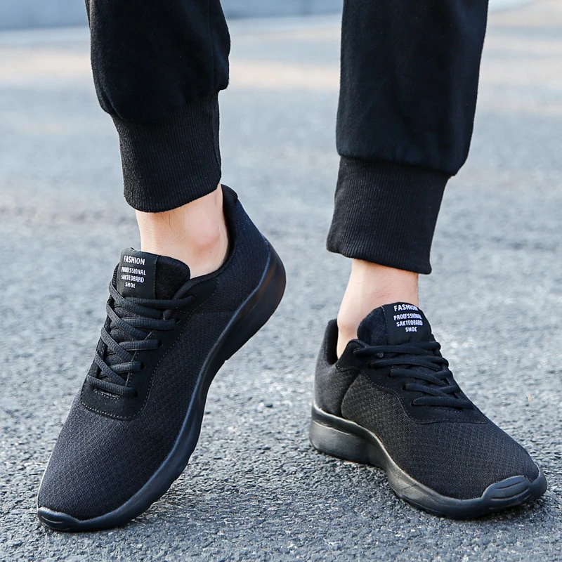 CcharmiX Men Shoes Couples Walking Sneakers Lace Up Spring Lightweight Mens Casual Breathable Male Footwear Big Size 48 |