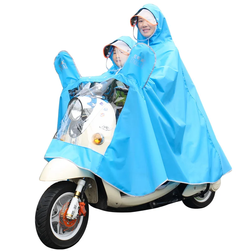 

Stylish Thick Raincoat Adult Hooded Solid Waterproof Travel Raincoat Lightweight Regenpak Dames Large Motorcycle Raincoat MM60YY