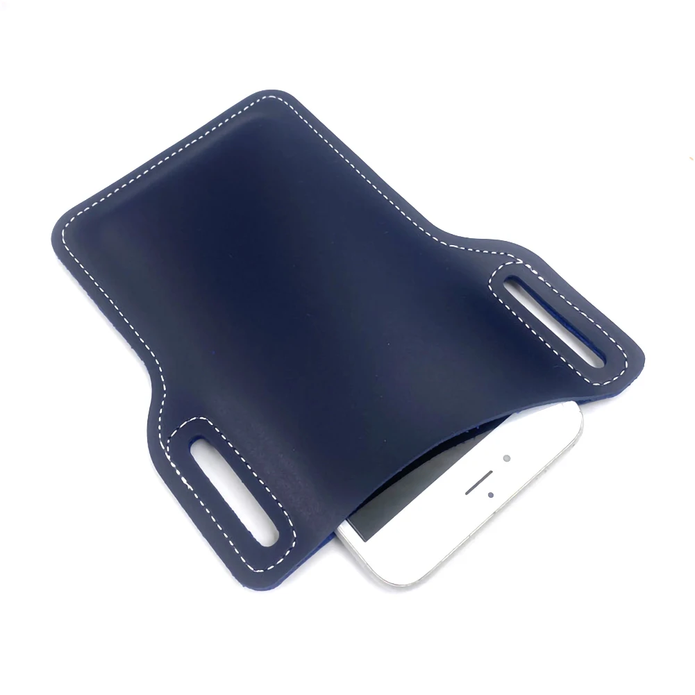 

Men Cellphone Waist Bag Waterproof Men Sports Crossbody Bag PU Leather Purse Phone Wallet Belt Bag