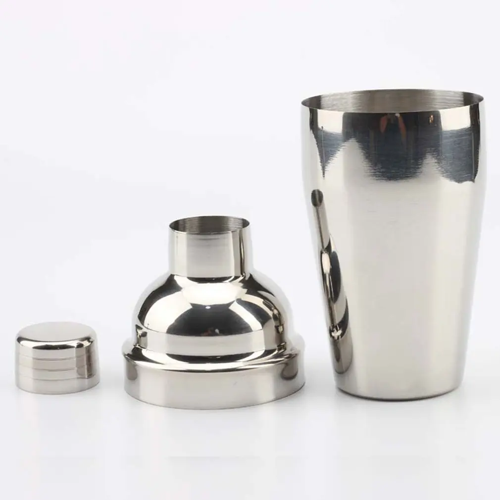 

Stainless Steel Three-stage Cocktail Shaker Cocktail Mixer Wine Martini Drinking Boston Style Shaker Party Bar Tools
