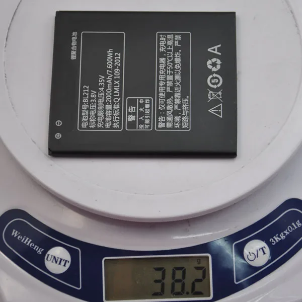 OHD оригинальный высококачественный 2000mAh BL212 BL 212 Аккумулятор для lenovo a708t A628T A620T S898T