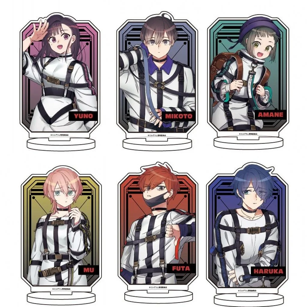 

Аниме Milgram MILGЯAM Shidou Kirisaki Es Haruka Fuuta Kajiyama акриловая фигурка стенд модель тарелка стол Декор Косплей Высокое качество