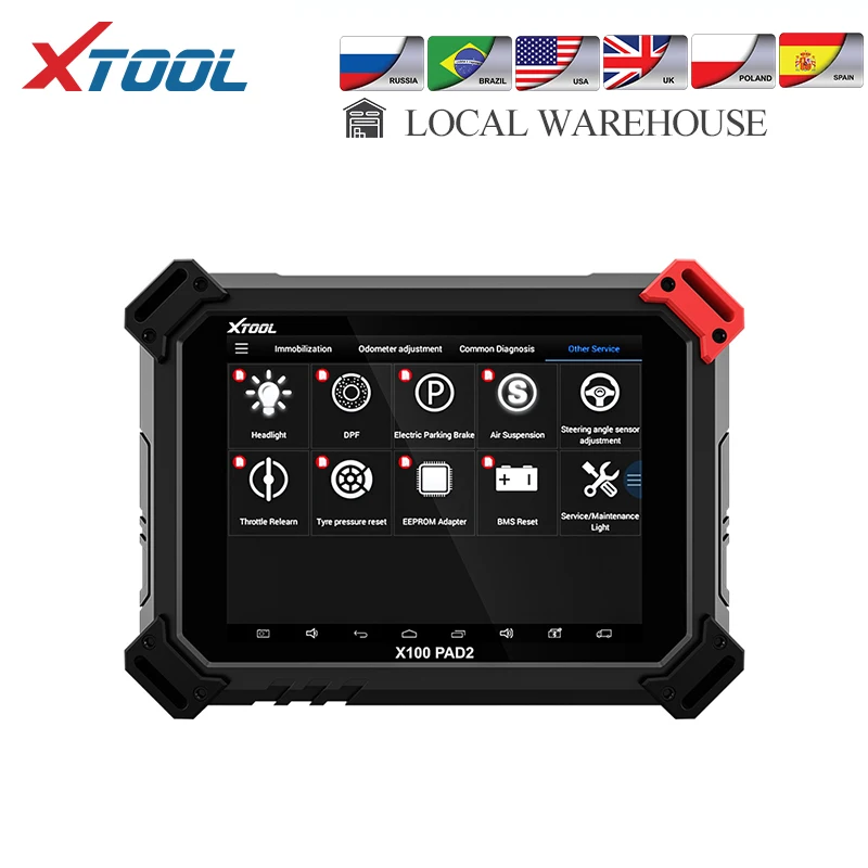 XTOOL X100 PAD2 программатор ключей Авто OBD2 диагностический инструмент считыватель