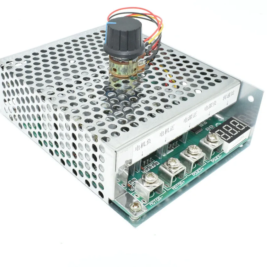 12V 24V 36V контроллер скорости двигателя постоянного тока 60A цифры Дисплей высокое