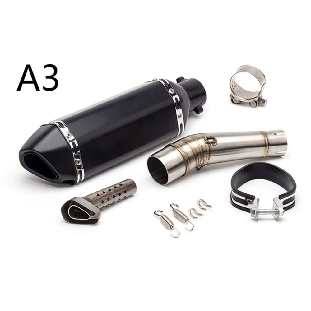 

TKOSM NC700 NC750X Motorcycle Exhaust Middle Mipe for HONDA NC700X Exhaust Modified Full System Exhaust Middle Pipe DB Killer