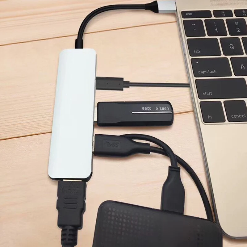 Usb-концентратор USB Type-C/USB 2 0 TF-карта адаптер для ноутбука мобильный телефон