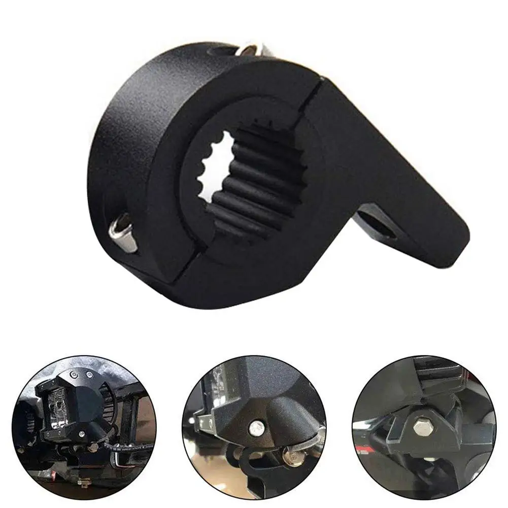 

1pc Car Motorcycle LED Headlight Clamps Brackets Tube Clamp Kit CNC For Motorcycle Light Mount For Any 22mm 7/8" Inch Dia. Bar