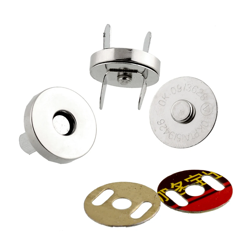 

Bag Clasp 12 Set Magnetic Snaps