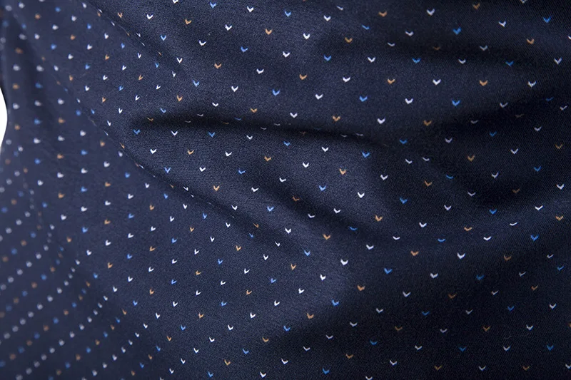 

2021 New Spring Printed Men Shirt Casual Turn-down Collar Single Breasted Shirt Men Fashion Simple Long Sleeve Men's Shirt