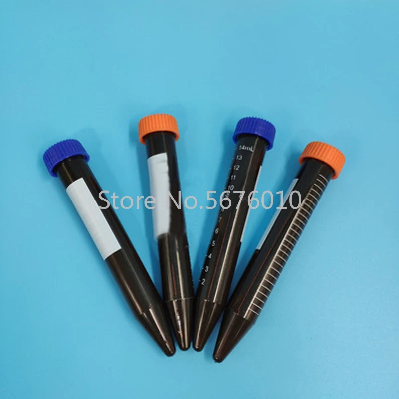 0 5 50 мл коричневая центрифужная трубка пластиковые трубки с колпачками пробирки