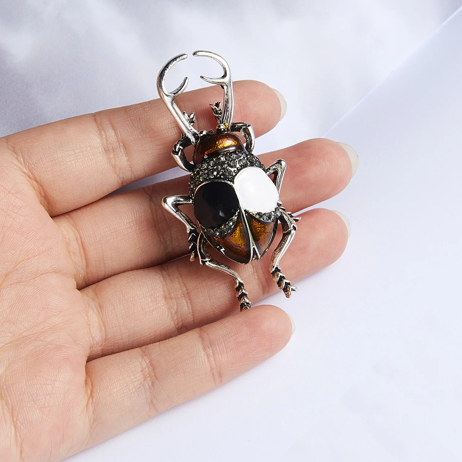 Декоративные подражали броши в форме животных украшения для одежды эмаль олень