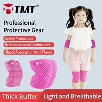 tmt 2 pcs teens childrens knee pads for dancing sports arthritic protector support brace bandage volleyball basketball run bike