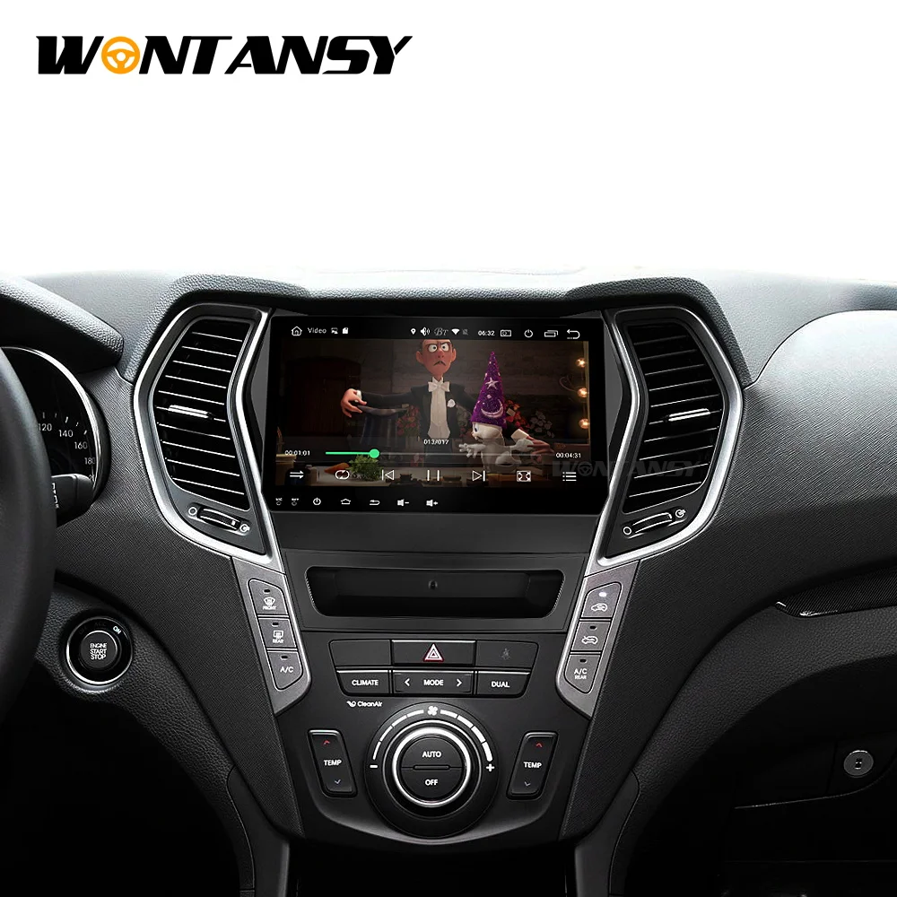 Android 9 0 PX30 автомобильный dvd для Hyundai Santa Fe/ix45 2013 2014 с Радио Стерео gps навигация 2 din
