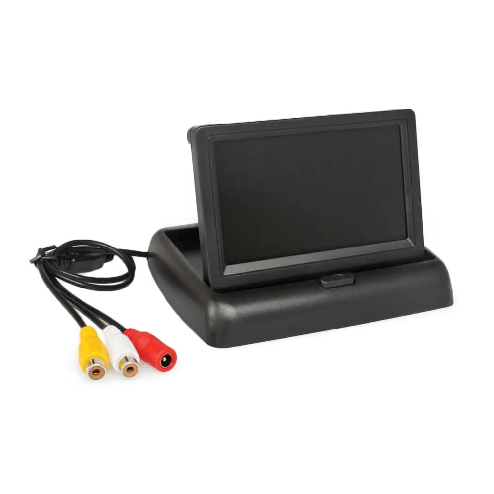 DIYKIT 4 3 "складной цветной TFT ЖК монитор заднего вида автомобильный +