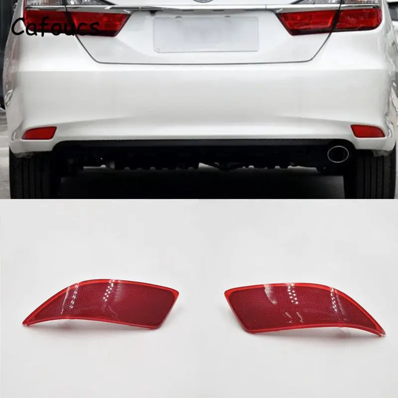 Cafoucs заднего бампера стоп отражатель светильник для Toyota Camry 2015 2016 хвост