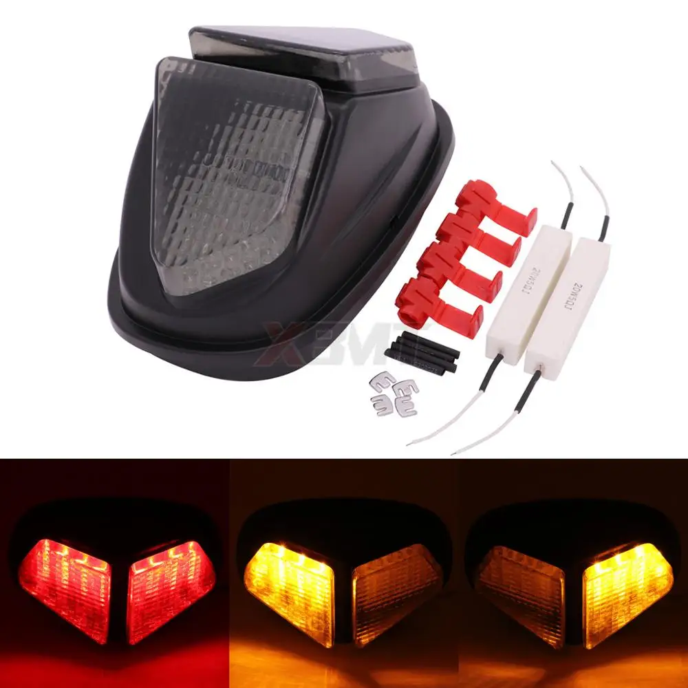 Светодиодный задний фонарь для мотоцикла стоп-сигнал светильник поворота Triumph