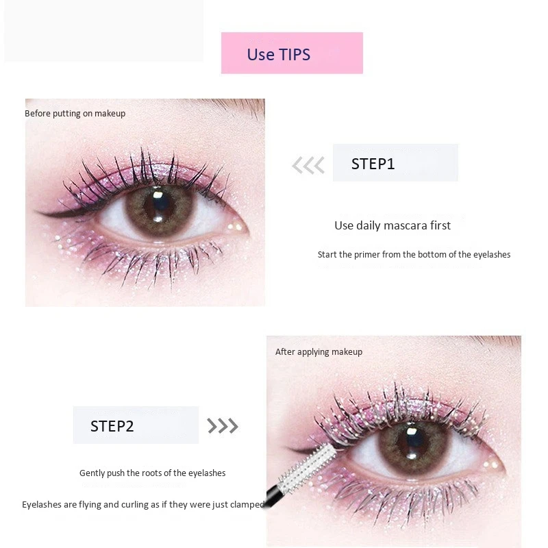 

KAQILI 1Pcs Diamond Star Tears Mascara Quick-Drying Film Teardrop Makeup Effect Fairy Tears Mascara Makeup