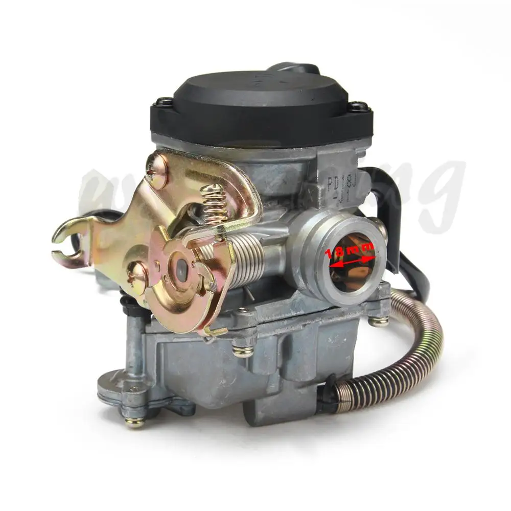 Карбюратор PD18J КАРБЮРАТОР 18 мм CVK карбюратор GY6 50CC 139QMB 139QMA квадроцикл мопед
