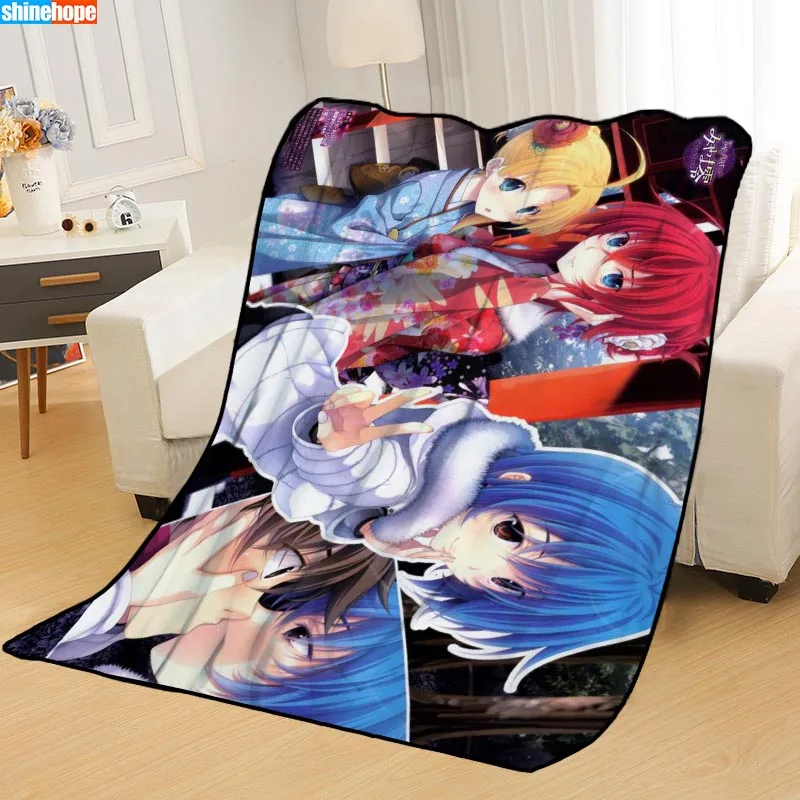 Индивидуальное школьное одеяло DxD для кровати плед мягкое летнее аниме дорожное