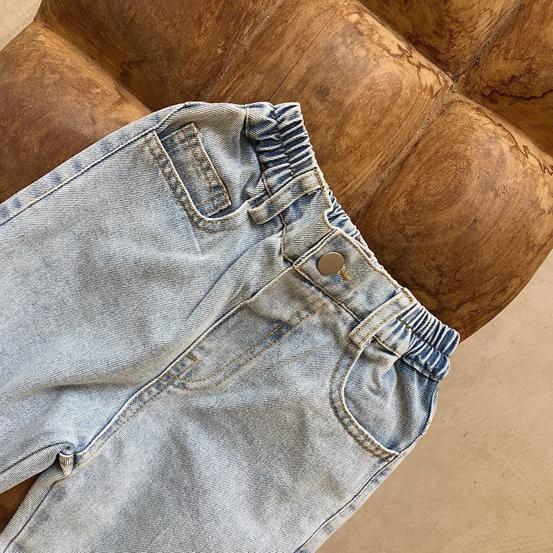 Детская одежда джинсы 2020 весна и осень Новые микро Джинсы Корейская версия