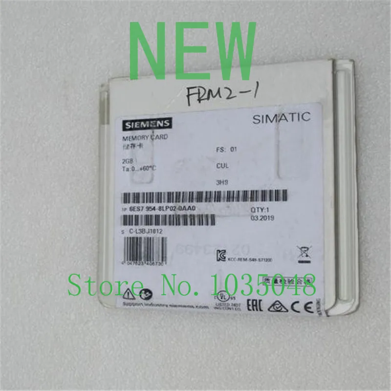 

1PC 6ES7 954-8LP02-0AA0 6ES7 954-8LP02-0AA0 Brand new and Original