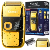 kemei electric shaver for men multifunctional mens shaver razor reciprocating foil mes shaving machine trimmer hair clipper
