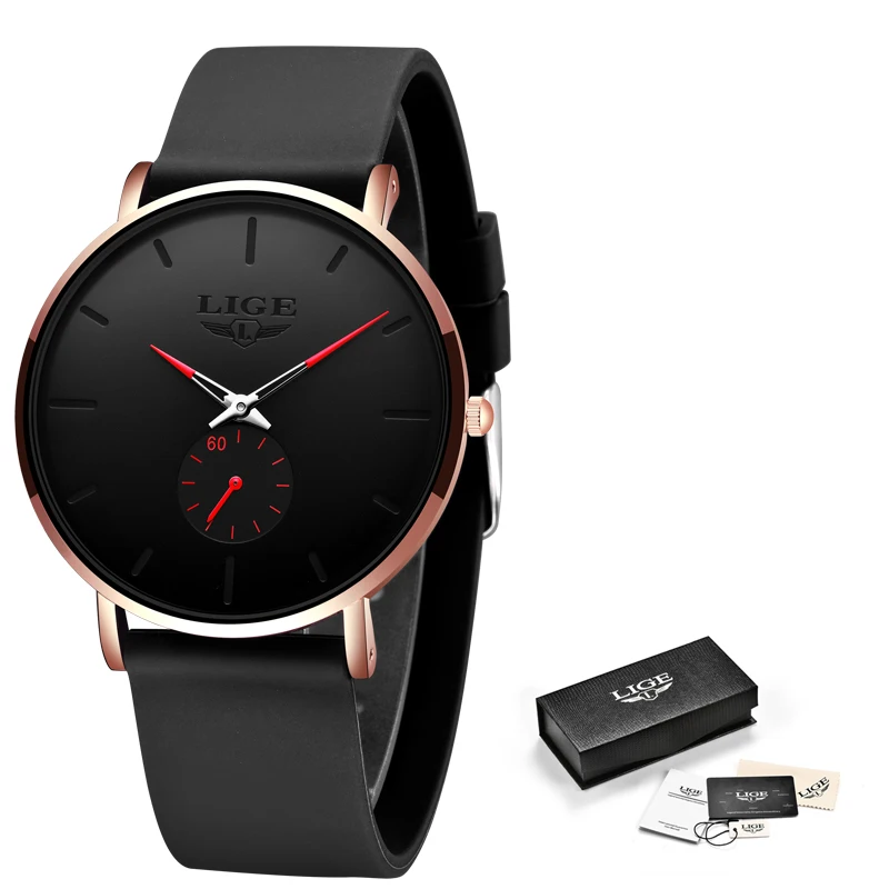 

2020 LIGE New Ultra-thin Womens Watch Business Quartz Watch Women Top Brand Luxury Women Wrist Watch Girl Clock Relogio Feminin