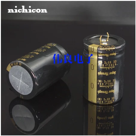 2 шт. Бесплатная доставка электролитический конденсатор фирмы Nichicon Кг супер
