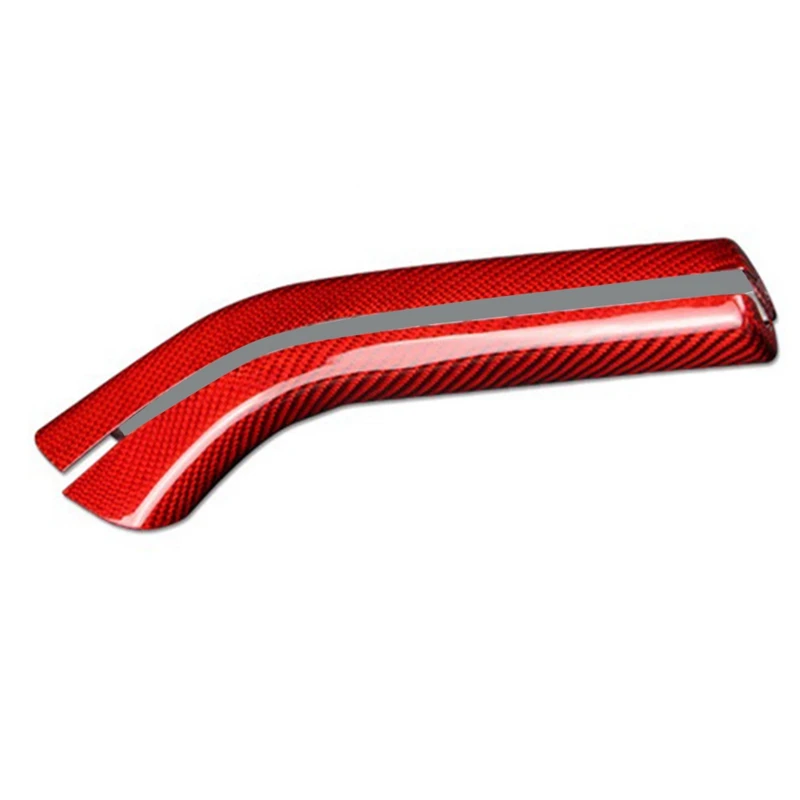 

Carbon Fiber Car Handbrake Grip Cover Trim Car Interior Stickers for Chevrolet Camaro 2010-2015