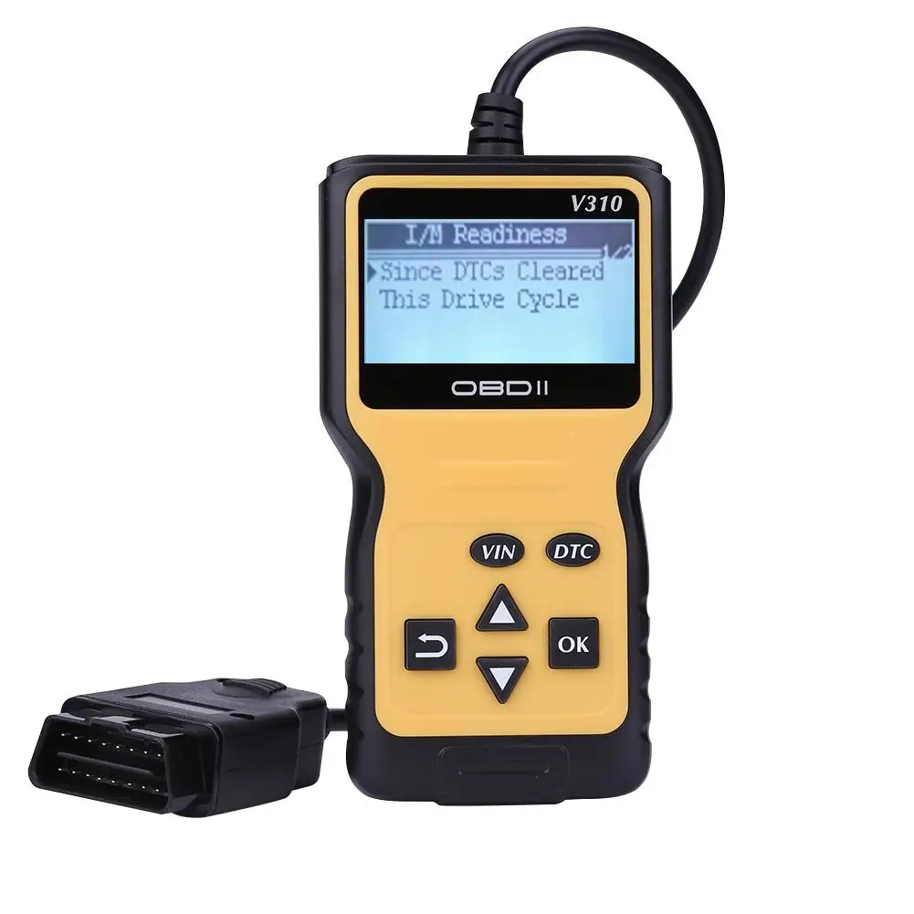 

Handheld Multifunction OBD2 OBDII EOBD Auto Scanner V310 Backlight Liquid Crystal Display Code Reader Car Diagnostic Tool