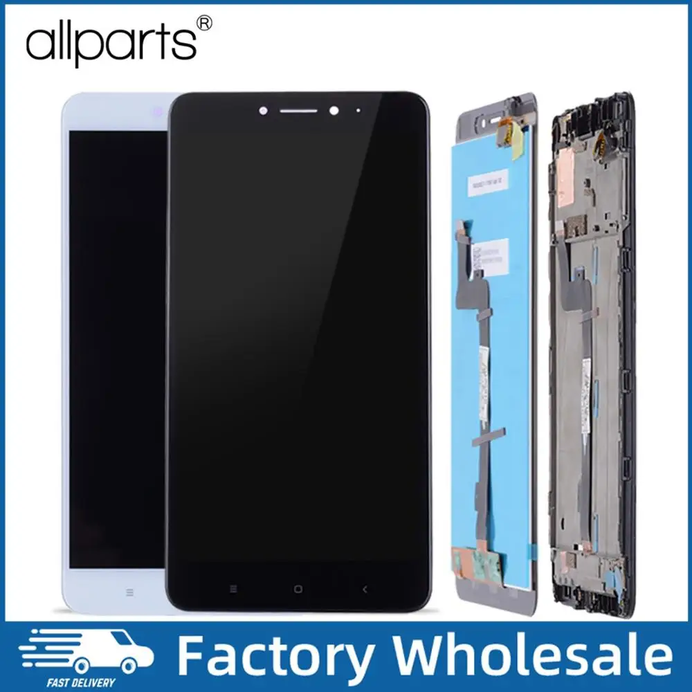 Дисплей для XIAOMI Mi Max 2 LCD в сборе с тачскрином Оригинал Черный и белый золото |