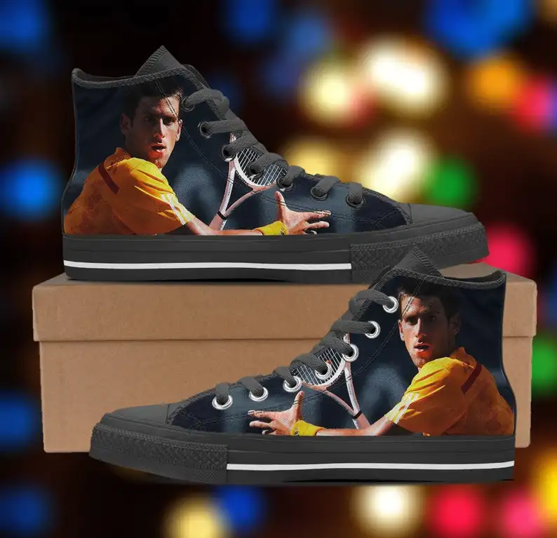 

Novak Djokovic shoes Mens Womens Designer Leisure Sneakers Men Casual Canvas Shoes Off White