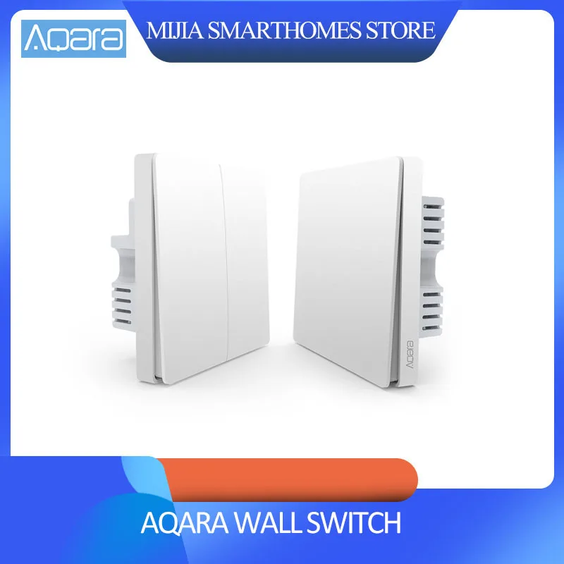 Умный светильник Xiaomi Aqara с управлением ZiGBee, беспроводной ключ и настенный выключатель через приложение Smart Phone, комплект для умного дома