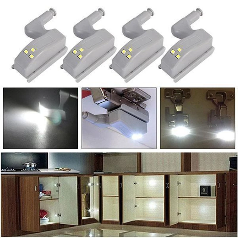 

Smart Touch Cabinet Light LED Inner Hinge Lamp Under Cabinet Light Hinge Sensor Light Wardrobe Cabinet Bathroom Cabinet Lighting