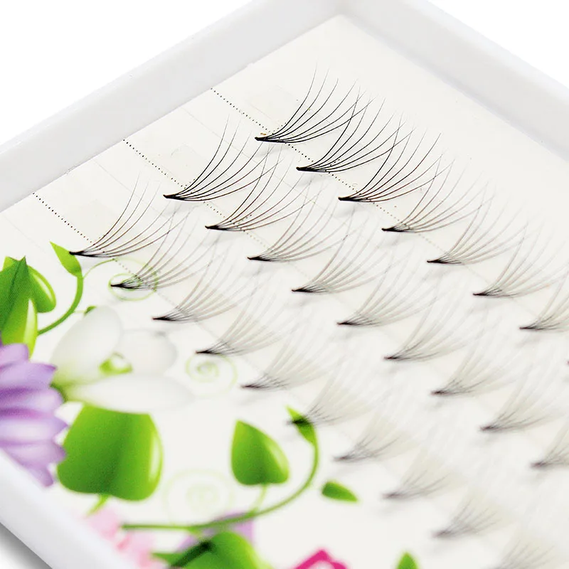 Navina Luxury Lashes 3D/6D Natural Individual Eyelash Extension Faux Mink 3D Volume Effect Cluster Eyelashes False Makeup Cilias | Красота и