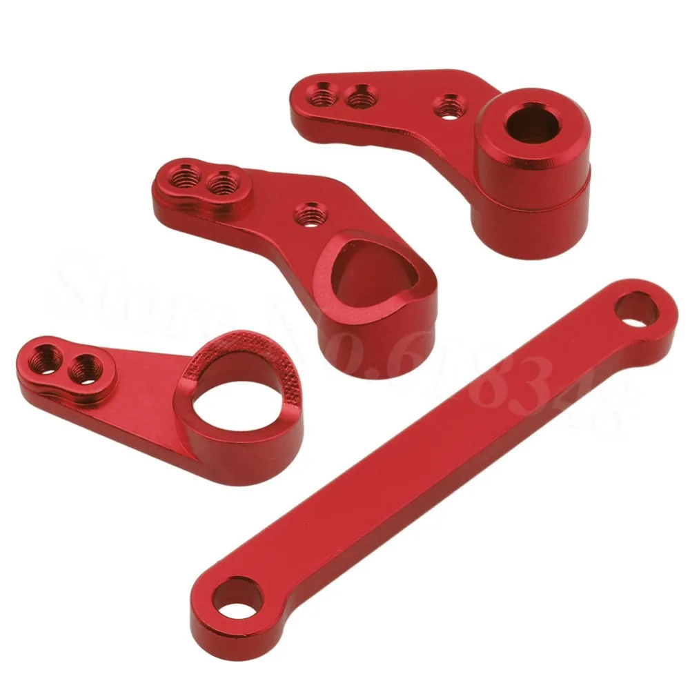 5 Sets Steering Servo Saver Complete 532007(Al.) For FS Racing 1/10 Monster Trcuk 53633 51806 FS538 10YW Buggy 53625 FS539 | Игрушки и